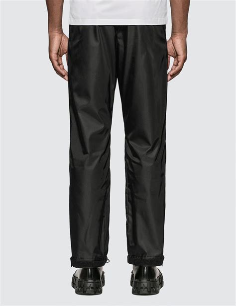 prada nylon track pants|prada nylon gabardine track pants.